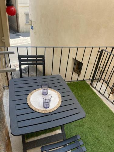 Un balcón o terraza en T1 neufs climatisés sur-équipés