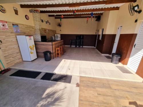 Dapur atau dapur kecil di Rancho Espaço Tô de Boa
