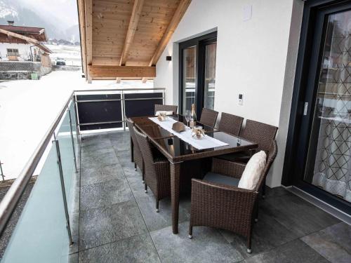 Un balcón o terraza en Trocker