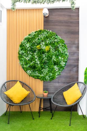 Zahrada ubytování Amplia-Confortable con cama King, Area de Miraflores H16