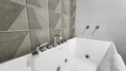 Salle de bains dans l'établissement Hotel CanCun