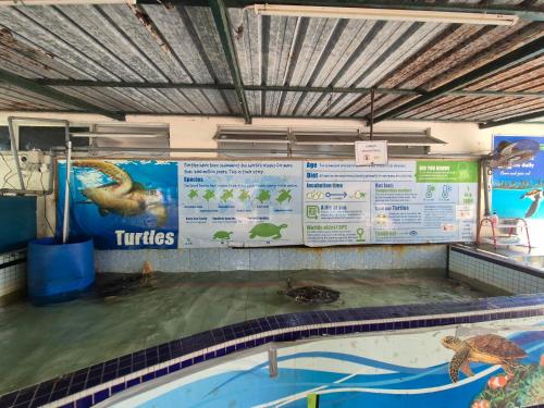 Piscina en o cerca de 13pax GLORY EXECUTIVE SUITE 3R3B, DOORSTEP BEACH, POOL, BBQ, Wifi, 50"TV