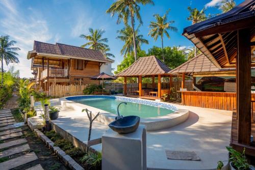 Kolam renang di atau dekat dengan Bollata Beach House