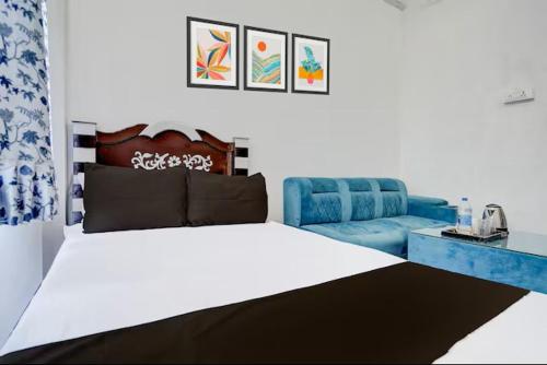 Ένα ή περισσότερα κρεβάτια σε δωμάτιο στο Hotel o crown