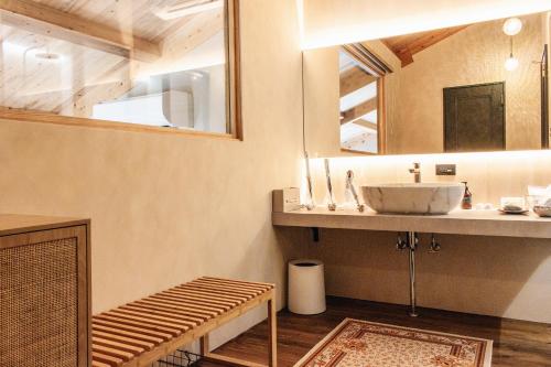 Salle de bains dans l'établissement Villa SCALA