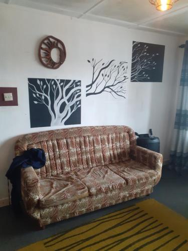 Χώρος καθιστικού στο Moon Ridge Holiday Home