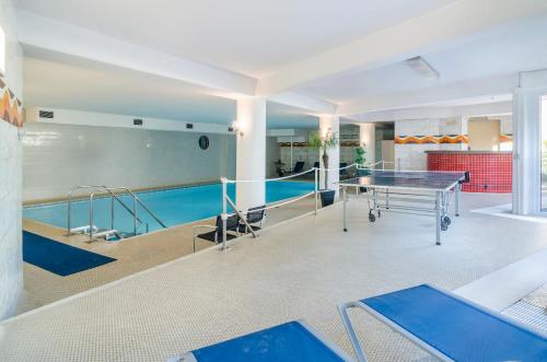 Πισίνα στο ή κοντά στο Fewo Uhldingen - Pool für Familien