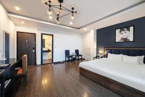 A25 Hotel - 19 Chả Cáにあるベッド