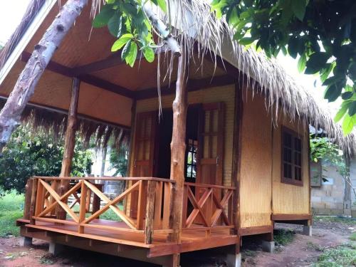 Zahrada ubytování Chiang Dao Hut
