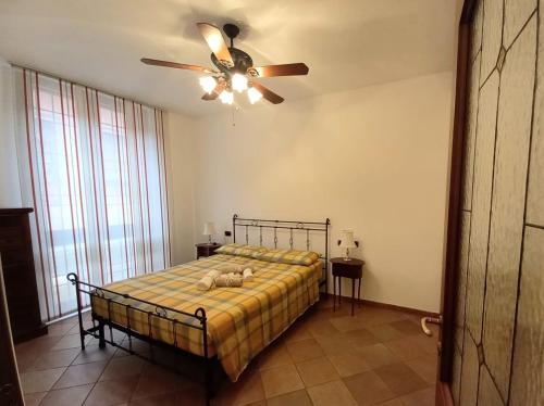 Ένα ή περισσότερα κρεβάτια σε δωμάτιο στο Casa Bambina