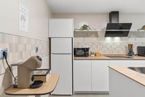 Dapur atau dapur kecil di Casa Lara