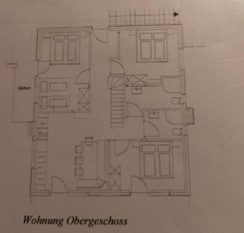 Plano de Almhaus Morgenrast