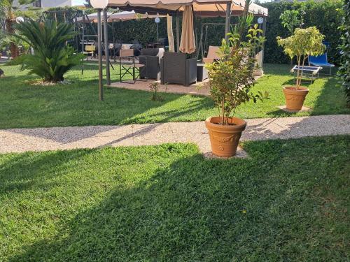 Κήπος έξω από το Appartamento vista Vesuvio in B&B
