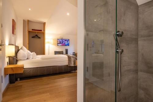 Koupelna v ubytování Hotel Antoniushütte