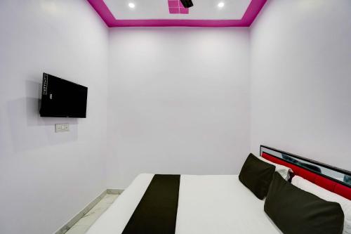 TV a/nebo společenská místnost v ubytování Hotel O New Golden Moon