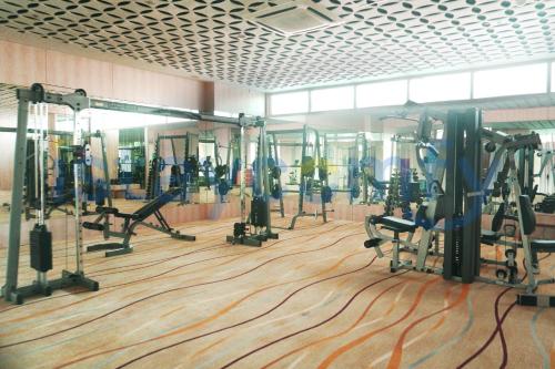 Fitness centrum a/nebo fitness zařízení v ubytování 2BR Aston Residence 1811 City View
