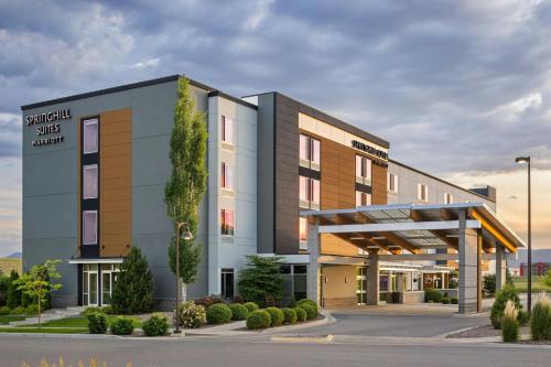 a rendering of a hospital building at SpringHill Suites by Marriott Kalispell in Kalispell
