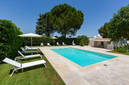 Πισίνα στο ή κοντά στο Il Trullo di Cimaglia by Perle di Puglia