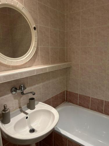 Bilik mandi di Apartmán "K výstavisku"
