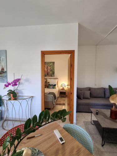 Χώρος καθιστικού στο Murele apartments