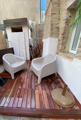 Posezení v ubytování casa dei pescatori sottomarina