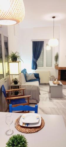 Antissa House in Carpe Diem Villas and Housesにあるシーティングエリア