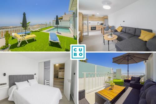 Cubo's La Santa Maria Mijas Pool & Sea View