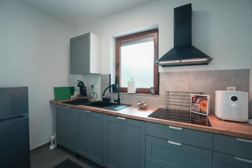 Η κουζίνα ή μικρή κουζίνα στο Apartman Simplicity