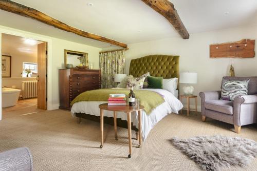 Posezení v ubytování The Room at Rawsons