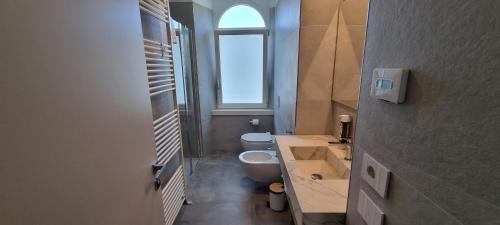 Ένα μπάνιο στο B&B Villa Dina