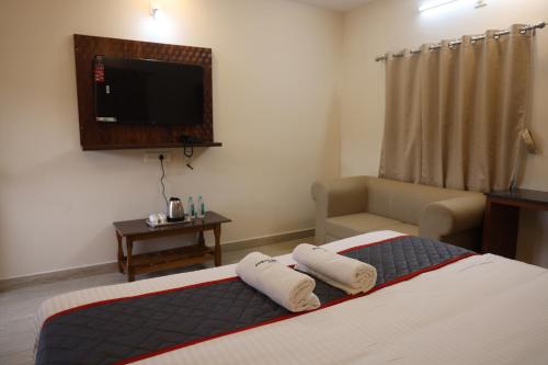 Cama o camas de una habitación en Jonna Grand
