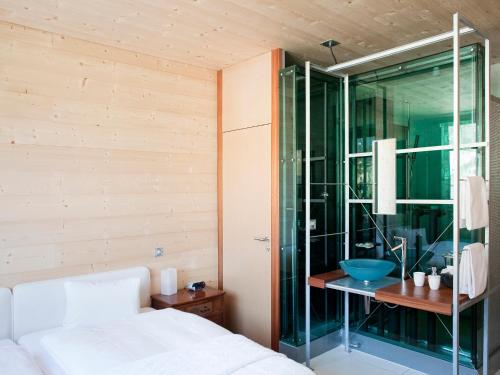 Koupelna v ubytování Hotel Ochsen by Mountain Hotels
