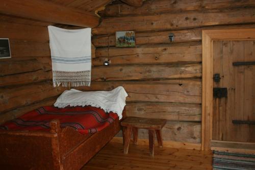 Postel nebo postele na pokoji v ubytování Strind Gard, Visdalssetra