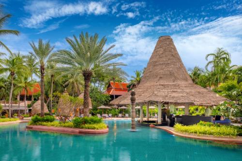 a pool at the resort at Anantara Hua Hin Resort in Hua Hin