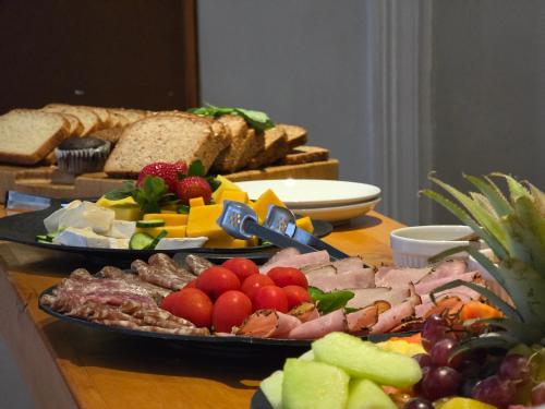 Mad på bed and breakfast-stedet eller i nærheden