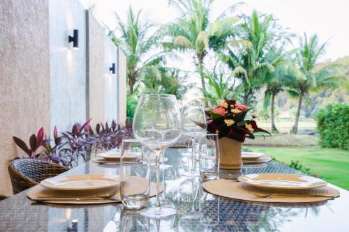 Taman di luar Perla Pool Villa - Koh Chang
