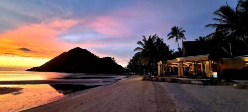Landskap semula jadi dekat dengan vila ini