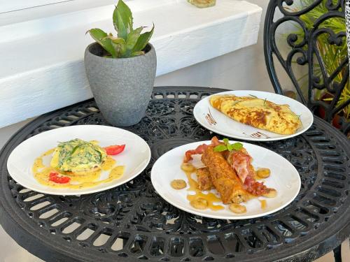 Mad på bed and breakfast-stedet eller i nærheden