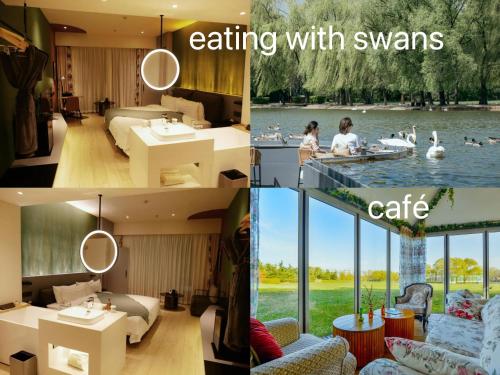 Φωτογραφία από το άλμπουμ του Zhi Resort Beijing&Peafowl Garden&Breakfast with Deer&Private Hot Spring&50 Meter Swimming Pool&Free Coffee&Close to Olympic Forest Park στο Πεκίνο