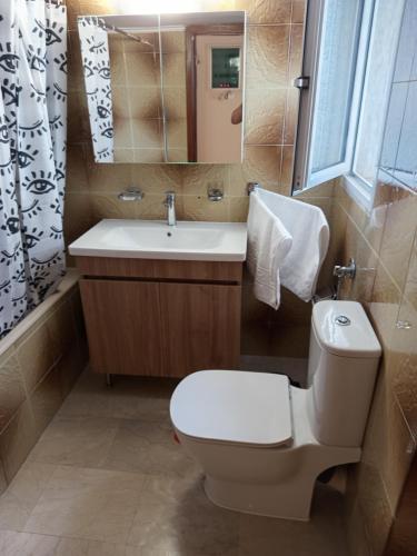 Ένα μπάνιο στο COZY CENTRAL HOME Kavala