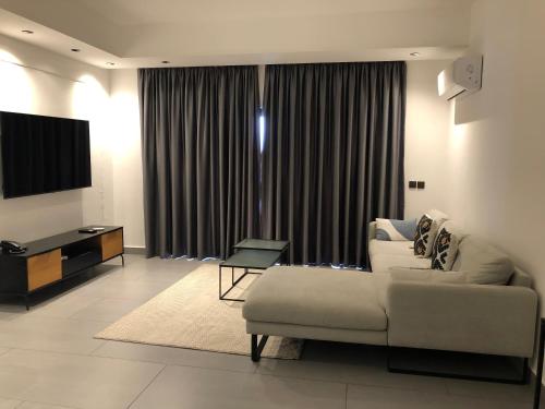 Et tv og/eller underholdning på Dac Apartments