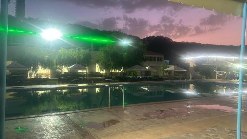 Bazén v ubytování Auberge nadia nebo v jeho okolí