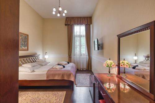 Főnix Wellness Resortにあるベッド