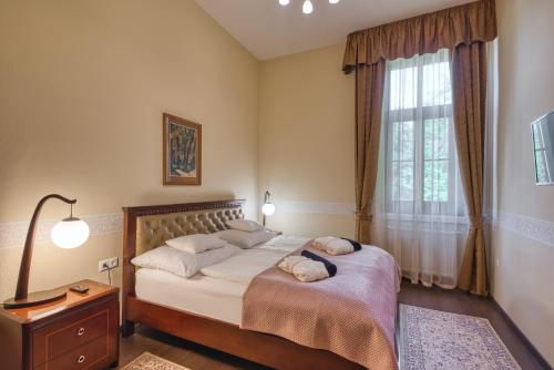 Főnix Wellness Resortにあるベッド