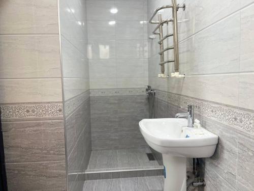 Koupelna v ubytování Toshkent Atlas Hotel