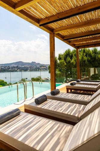 Cape Bodrum Luxury Hotel & Beach — Pool view