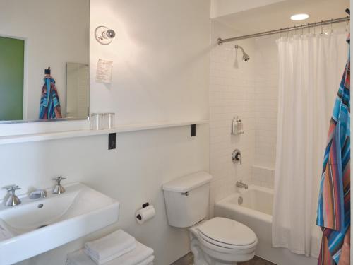 Koupelna v ubytování Hotel San Jose