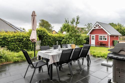 Κήπος έξω από το Tine und Claras Ferienhaus