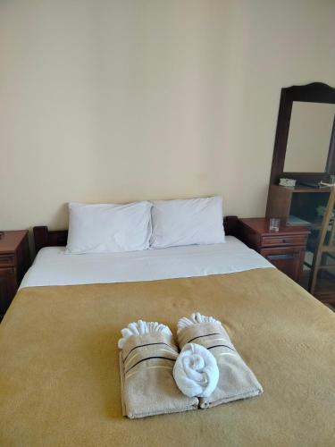Cama o camas de una habitación en Sobe restoran Beba