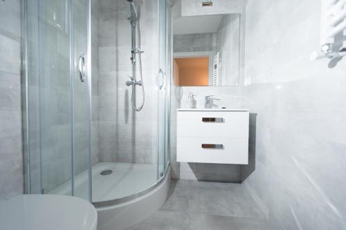 Ένα μπάνιο στο Domki i Pokoje -WISIENKA